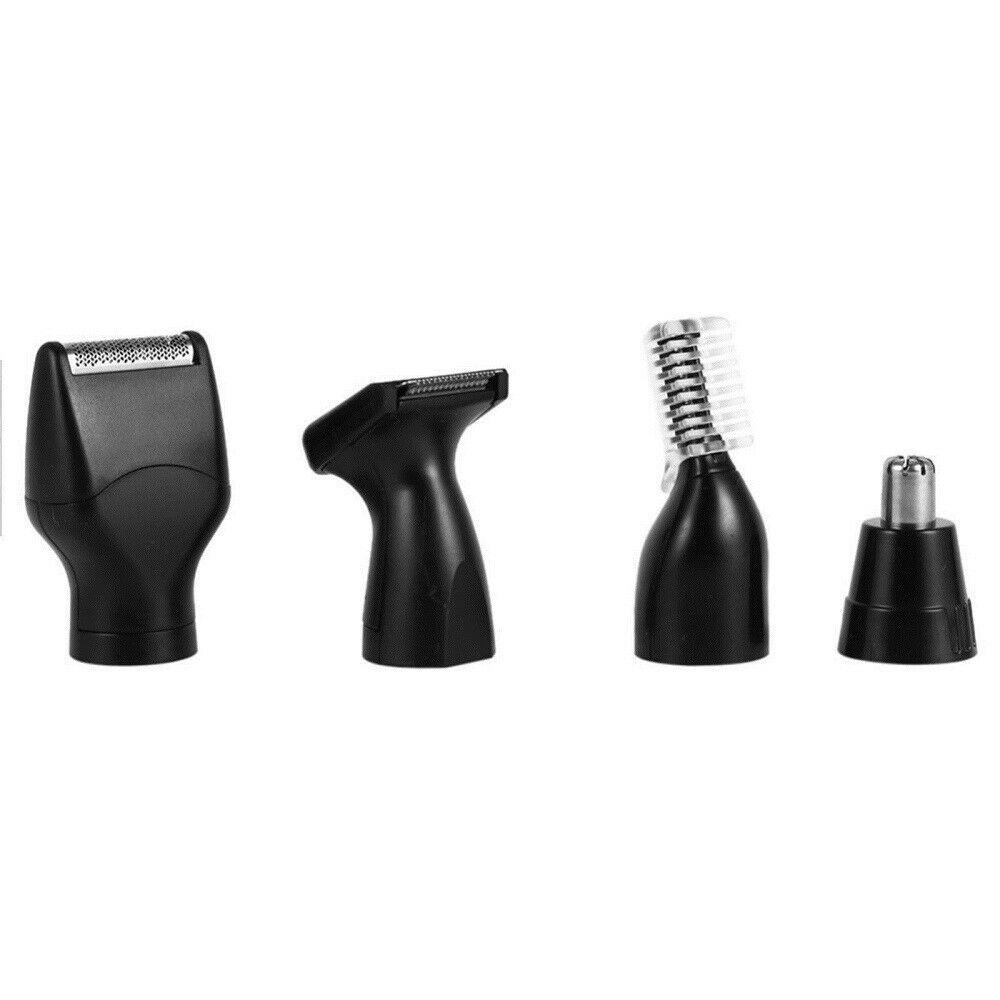 4-in-1 Nose, Ear & Facial Hair Trimmer – Rechargeable