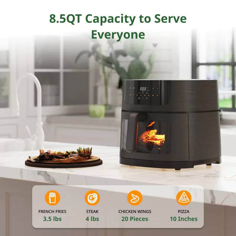 Multi‑Functional Air Fryer – 8-in-1 Digital Cooker