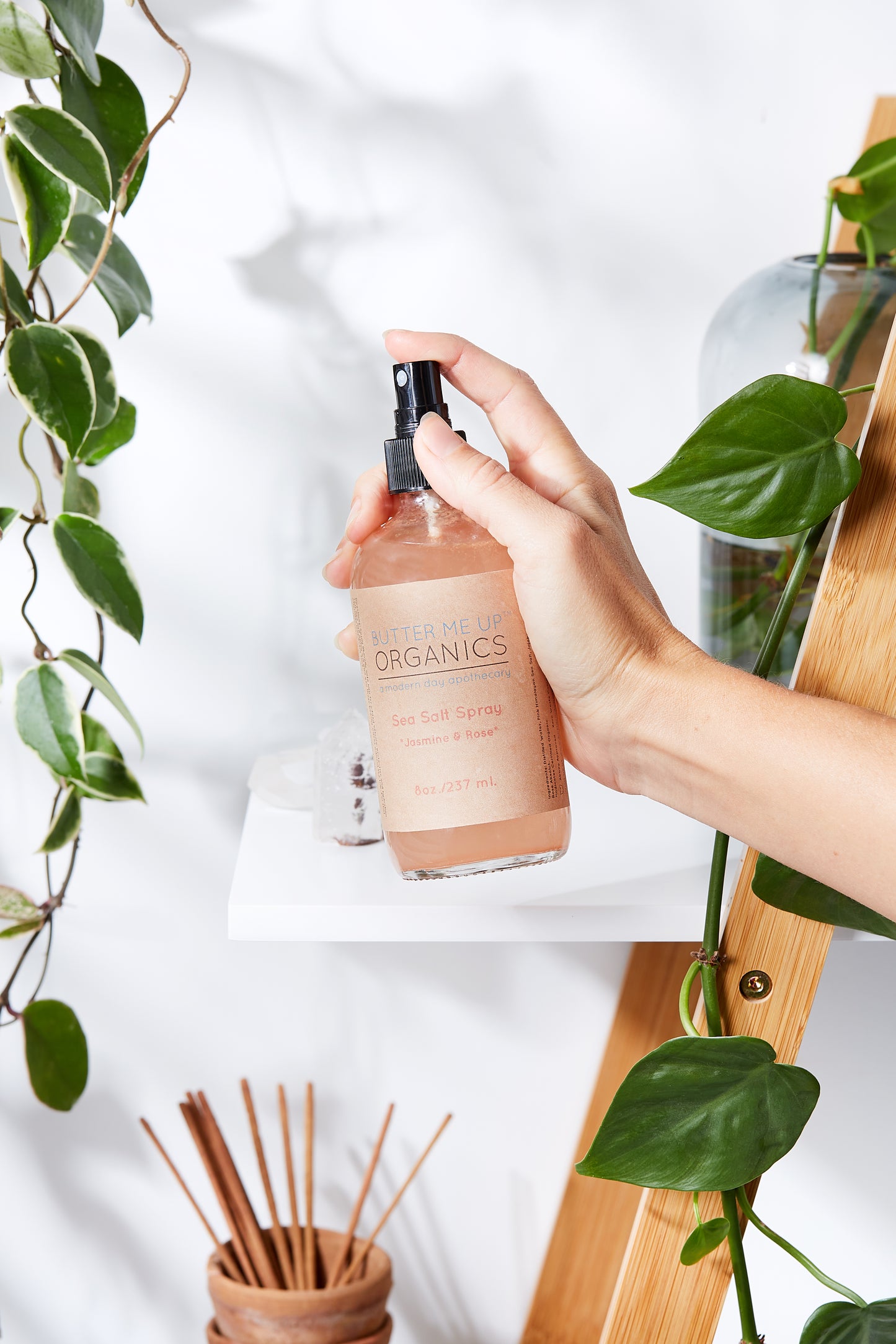 Pink Himalayan Sea Salt Hair Spray – Natural Texture Mist