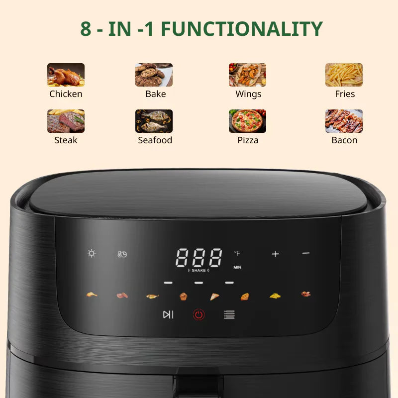 Multi‑Functional Air Fryer – 8-in-1 Digital Cooker