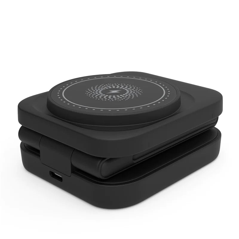 3-in-1 Foldable Magnetic Wireless Charger