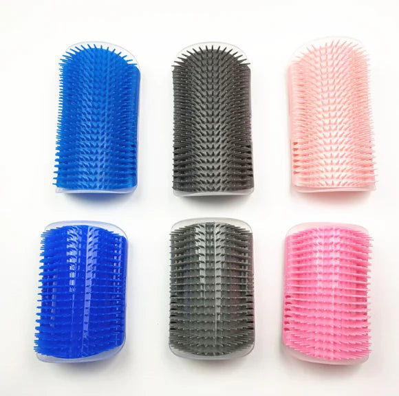 Corner Cat Massage Brush – Self-Grooming Scratcher