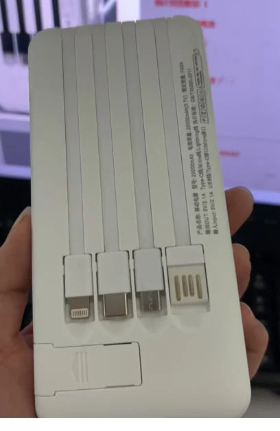 20,000mAh Portable Power Bank – Dual USB Charging