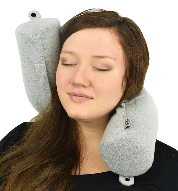 Memory Foam Travel Pillow – Ergonomic Neck Support