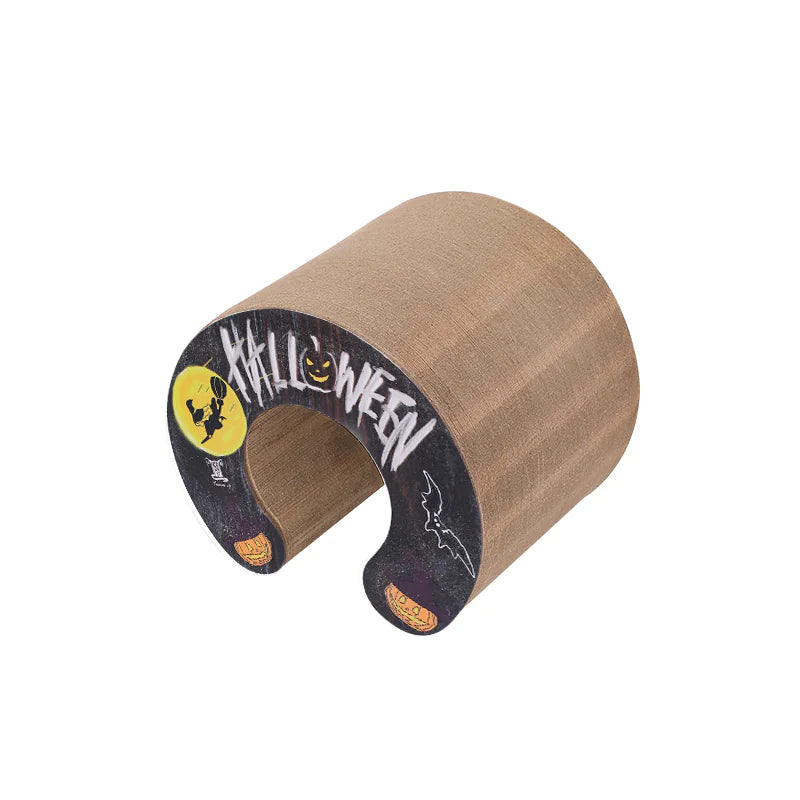 Magic Organ Cat Scratcher – Wooden Corrugated Toy