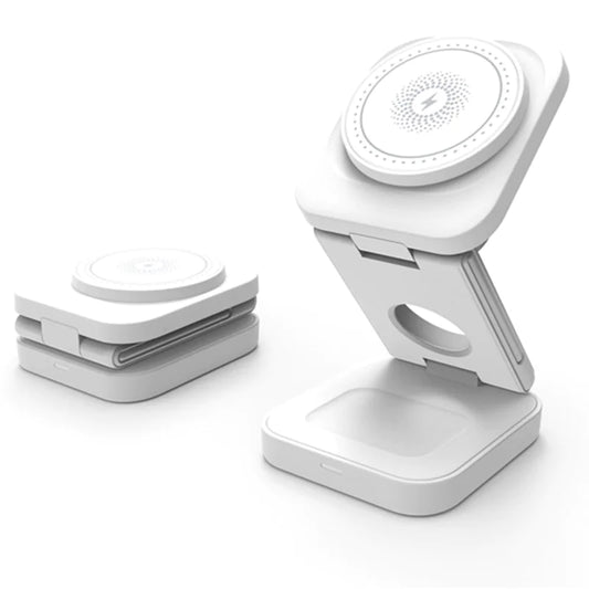 3-in-1 Foldable Magnetic Wireless Charger