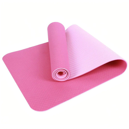 Color Block Yoga Mat – Eco-Friendly Non-Slip 6mm